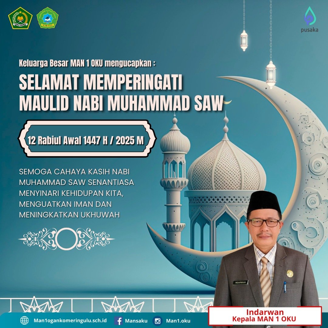 Memperingati Hari Maulid Nabi 12 Rabiul Awal 1447 H