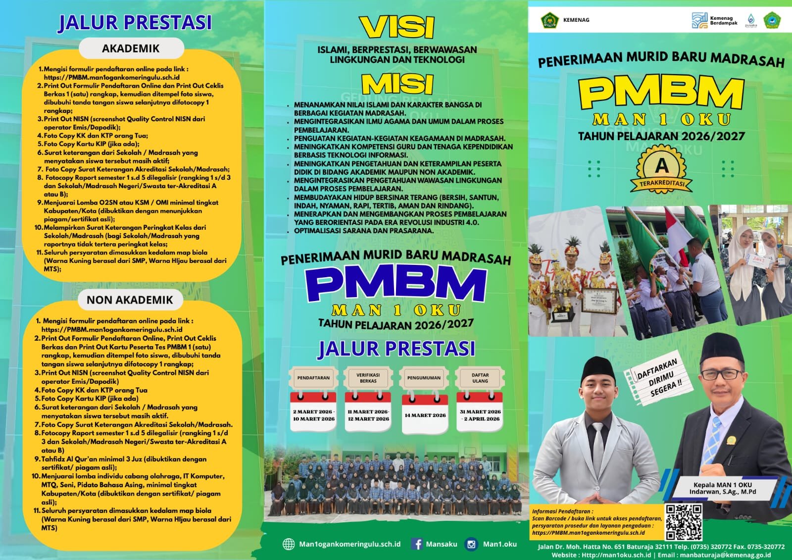 Penerimaan Murid Baru Madrasah Jalur Prestasi