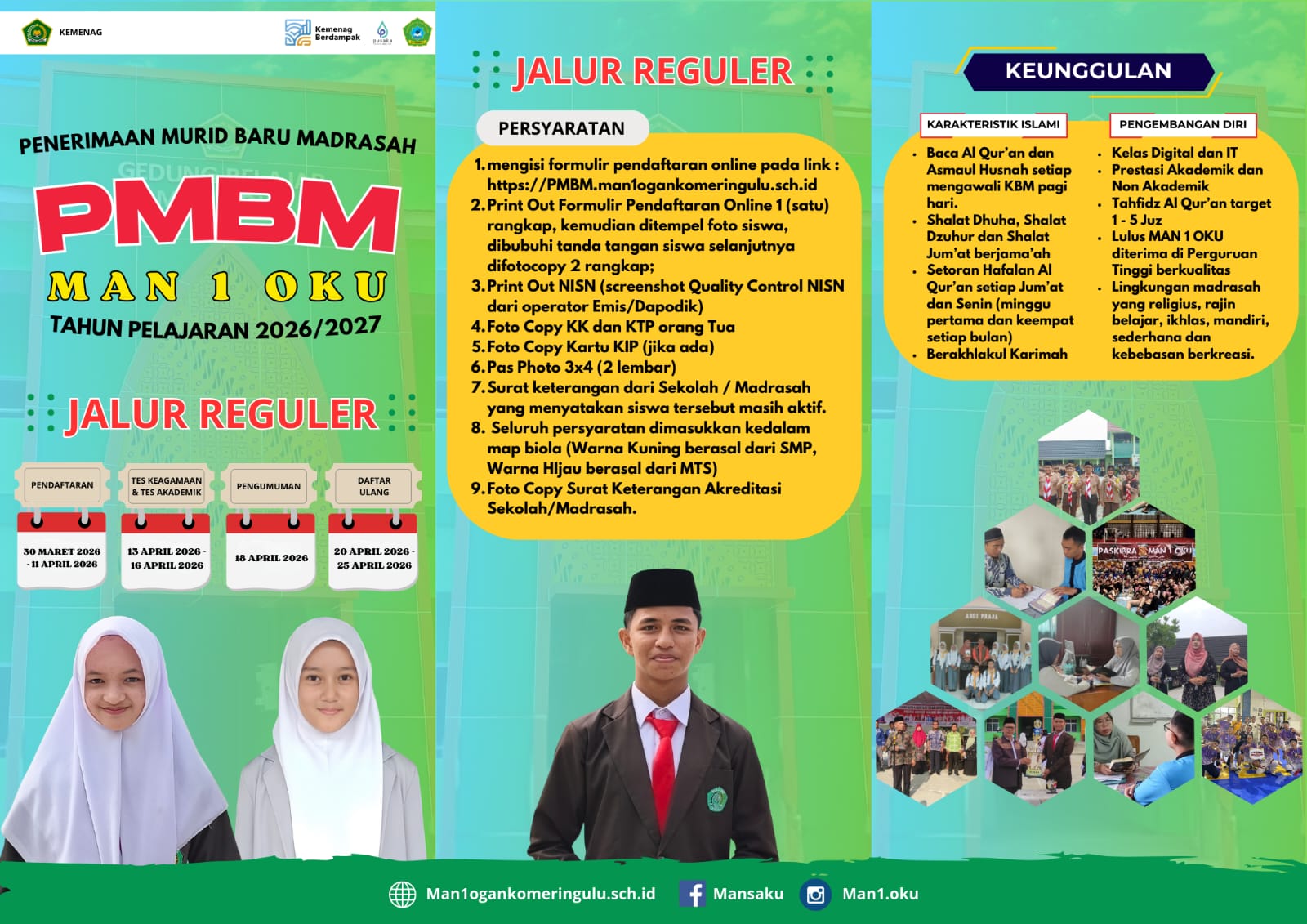 Pembukaan Penerimaan Murid Baru Madrasah Jalur Reguler