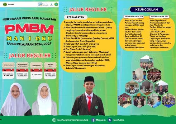 Pembukaan Penerimaan Murid Baru Madrasah Jalur Reguler
