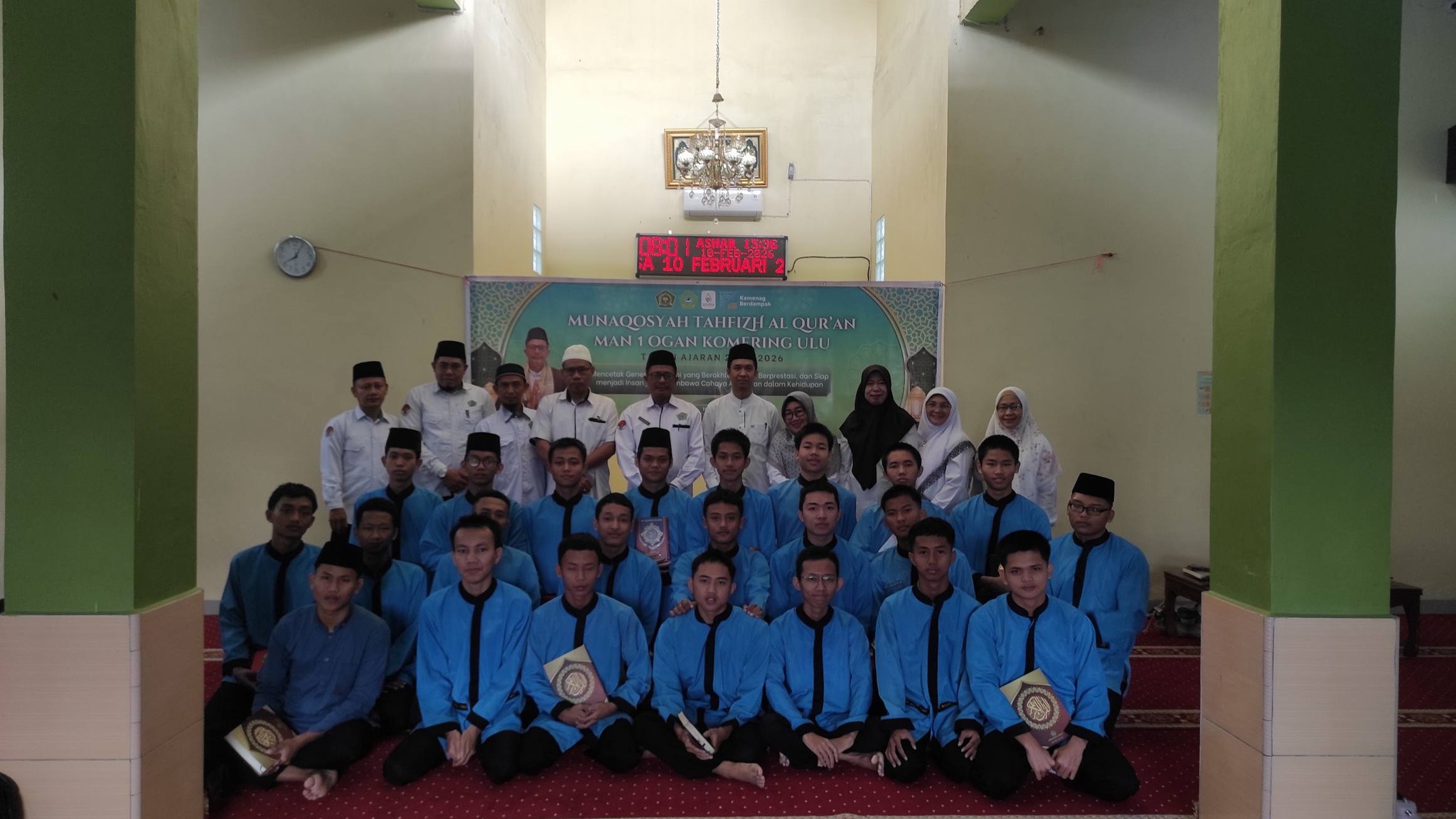 MAN 1 OKU Gelar Munaqosyah Tahfizh Al-Qur’an Tahun Ajaran 2025/2026