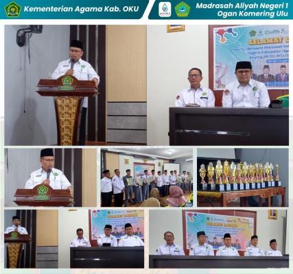 KEPALA KEMENAG OKU BERI APRESIASI PARA JUARA OMI 2025