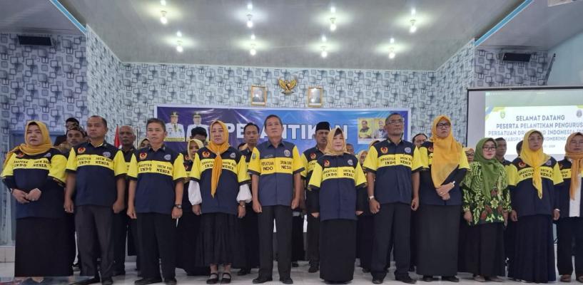 Kukuhkan Semangat Baru, Pengurus PDBI OKU Resmi Dilantik di Aula SMKN 3 OKU