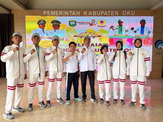 Guru dan Siswa MAN 1 OKU Harumkan Nama Daerah Di Ajang Porprov XV Sumatera Selatan.