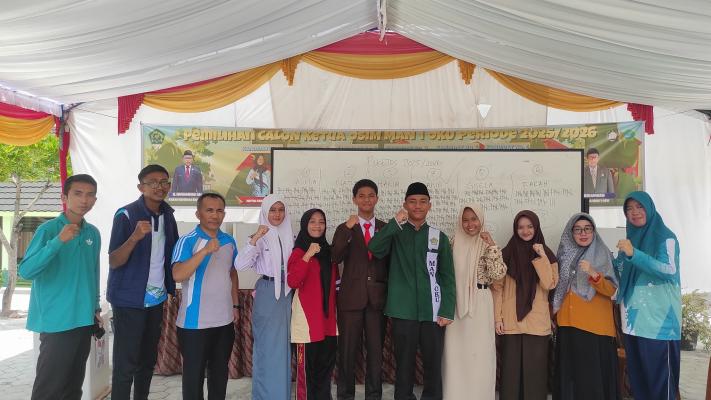 Wahid Ramadhan Terpilih Jadi Ketua OSIM MAN 1 OKU Periode 2025/2026