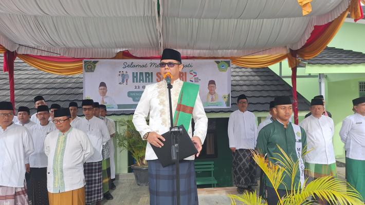 Semarak Hari Santri 2025, MAN 1 OKU Gelar Upacara Penuh Khidmat dan Nilai Kebangsaan