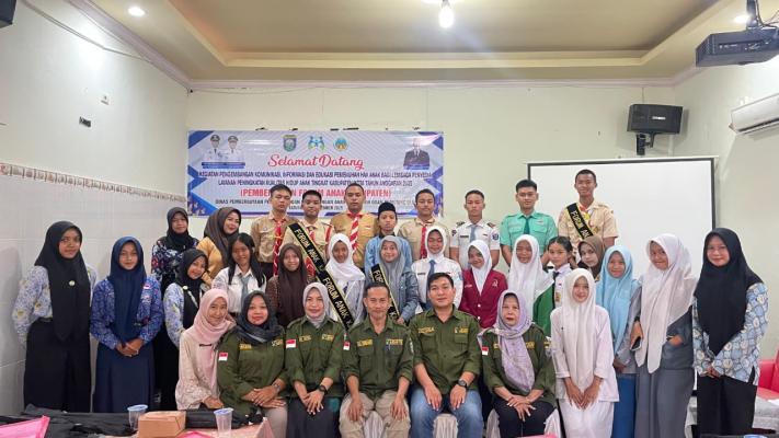 Ketua OSIM MAN 1 OKU Ikuti Kegiatan Pengembangan Komunikasi dan Edukasi Pemenuhan Hak Anak Kabupaten