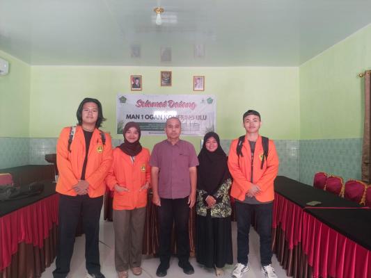 Mahasiswa Universitas Baturaja Lakukan Wawancara Penelitian Kearsipan di MAN 1 OKU