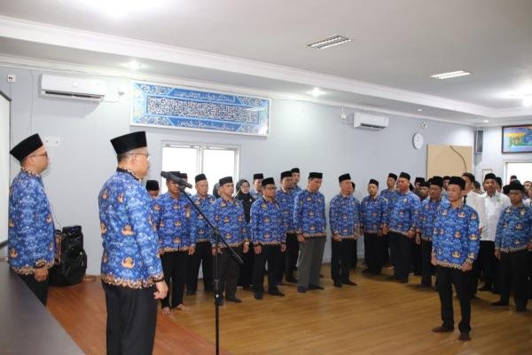 Kepala MAN 1 OKU Ikuti Apel Bersama di Kantor Kemenag Kabupaten OKU