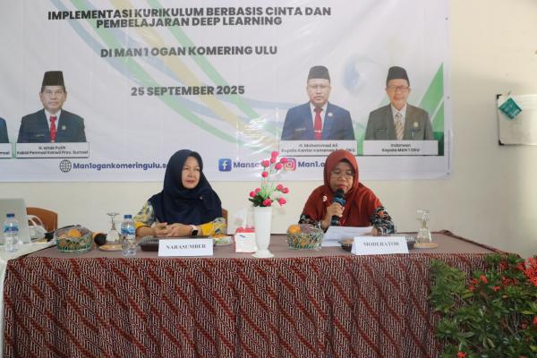 Sesi 2 Workshop MAN 1 OKU: Penyusunan Modul Ajar Berbasis Cinta