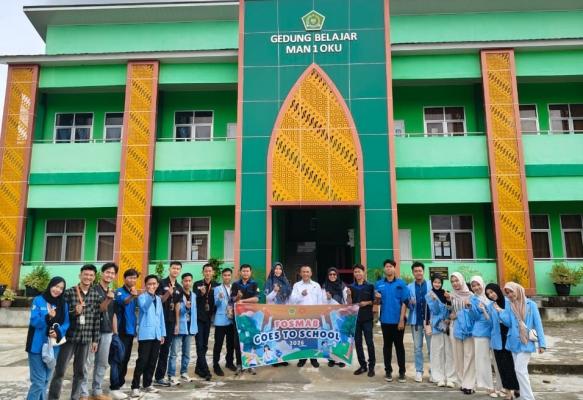 FOSMAB POLSRI Gelar Sosialisasi Pendidikan, Motivasi Siswa Kelas XII MAN 1 OKU