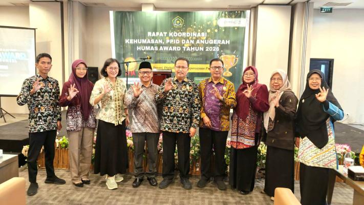 Hari Kedua Rakor Kehumasan dan PPID, MAN 1 OKU Tegaskan Komitmen Layanan Informasi Berkualitas