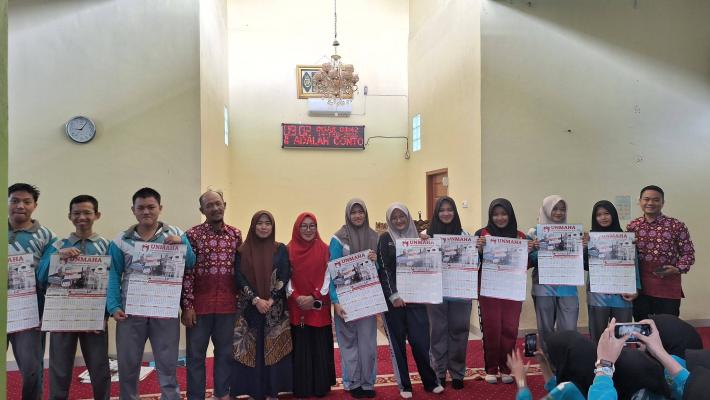 MAN 1 OKU Gelar Sosialisasi PMB Universitas Mahakarya Asia Baturaja