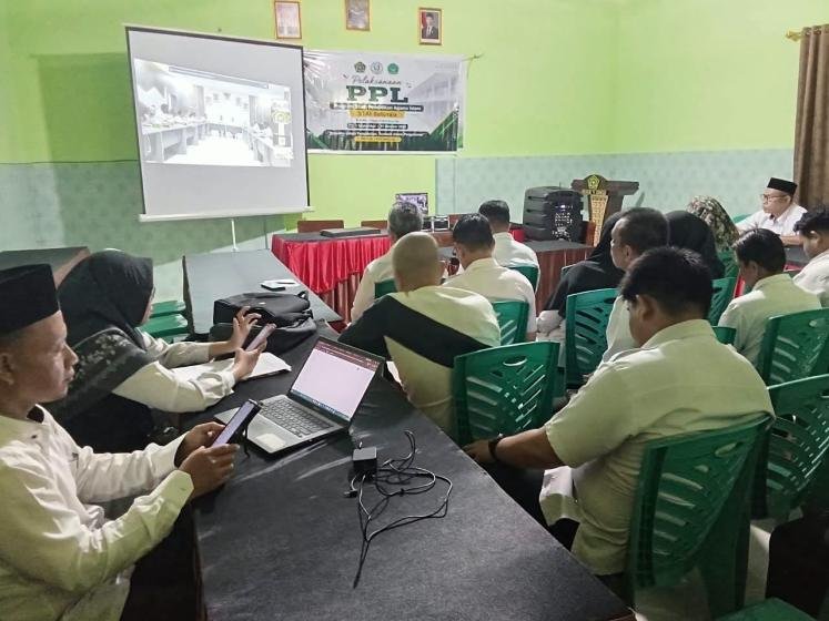 MAN 1 OKU Ikuti Sosialisasi Pengisian Modul Pengelolaan Konflik Kepentingan bagi ASN