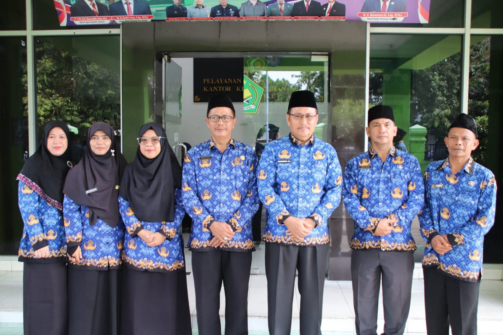Guru MAN 1 OKU Tunjukkan Loyalitas ASN, Ikuti Apel Bulanan Kemenag Kabupaten OKU