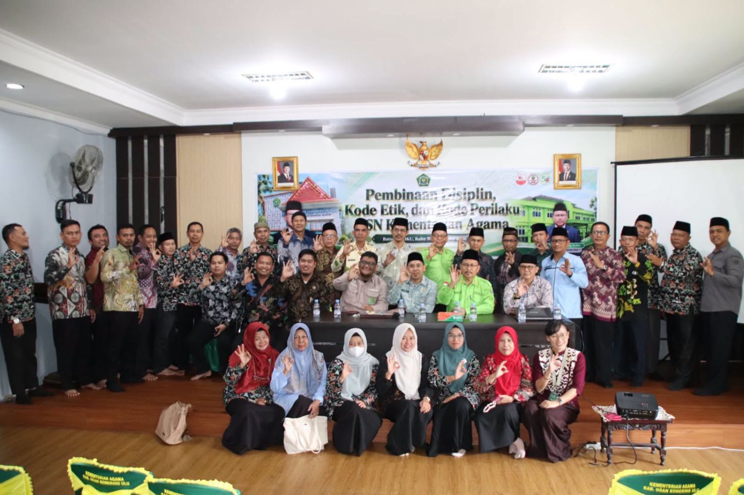 Kamad MAN 1 OKU Ikuti Pembinaan Disiplin dan Kode Etik ASN Kementerian Agama