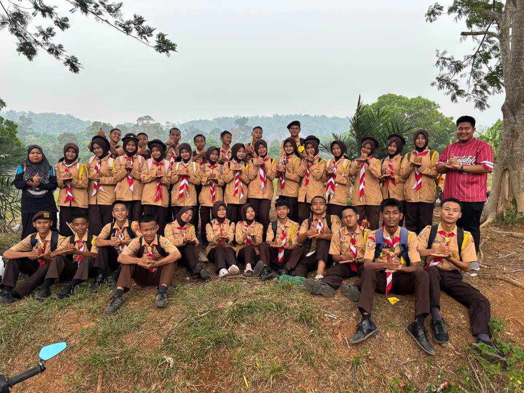 Pramuka MAN 1 OKU Ikuti Lomba Hiking Hari Sumpah Pemuda 2026