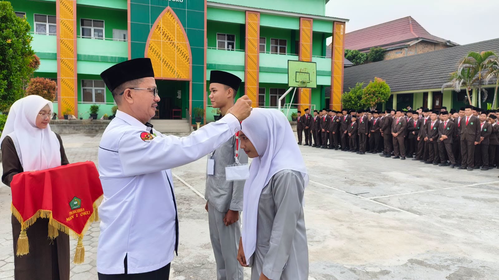Kepala MAN 1 OKU Buka Pelaksanaan TKA dan AN 2026, Tekankan Kesiapan dan Integritas Peserta